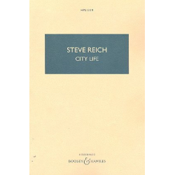City Life for mixed ensemble : - Steve Reich