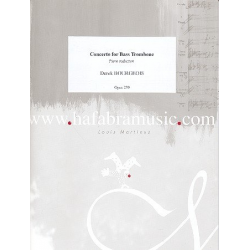 Concerto for Bass Trombone and Band for bass trombone and piano - Derek Bourgeois