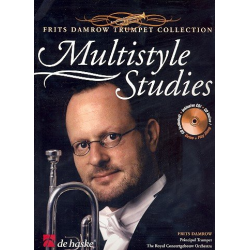 Multistyle Studies (Trumpet) (Book & CD) - Frits Damrow