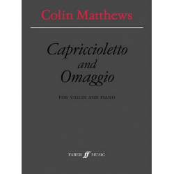 Capriccioletto & Omaggio (violin & pno) - Collin Matthews