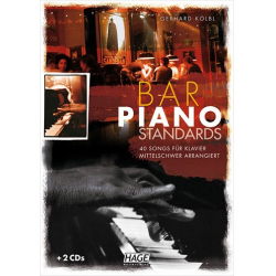 Bar Piano Standards (+2 CD's) : für Klavier - Carl Friedrich Abel
