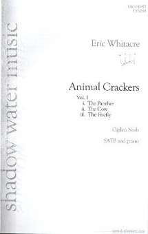Animal Crackers vol.1 (SATB)