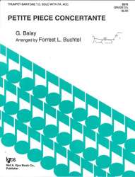 Petite pièce concertante for trumpet - Guillaume Balay / Arr. Forrest L. Buchtel