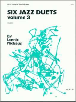 Six Jazz Duets, Volume 3 (alto & tenor)