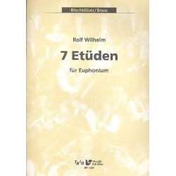 7 Etüden : für Euphonium - Rolf Wilhelm