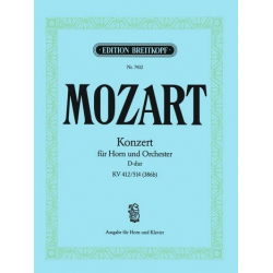 Konzert Nr. 1 D-Dur KV 412/514 - Wolfgang Amadeus Mozart / Arr. Peter Damm