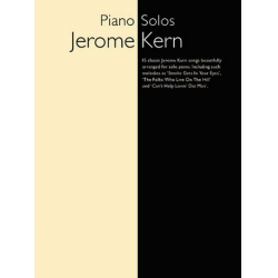 Jerome Kern : Piano solos - Jerome Kern