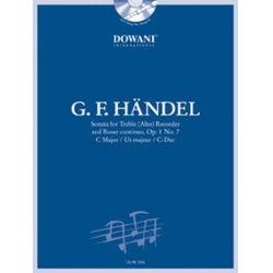 Sonate für Altblockflöte und Basso continuo op. 1 Nr. 7 in C-Dur - Georg Friedrich Händel (George Frederic Handel)