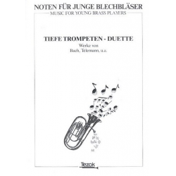 Duos in the low register  für 2 Trompeten - C. Blümel