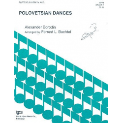 Polowetzer Tänze für Flöte und Klavier - Alexander Porfiryevich Borodin