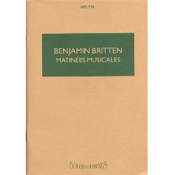 Matinées musicales op.24 : - Benjamin Britten