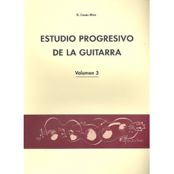 Estudio progresivo de la Guitarra vol.3 - B. Casas Miró