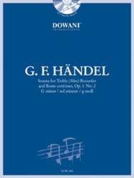 Sonate für Altblockflöte und Basso continuo op. 1 Nr. 2 in g-moll - Georg Friedrich Händel (George Frederic Handel)