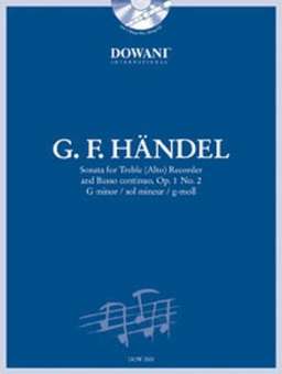 Sonate für Altblockflöte und Basso continuo op. 1 Nr. 2 in g-moll