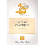 10 Duos Classiques (2 Trompeten) - Diverse / Arr. Thierry Caens