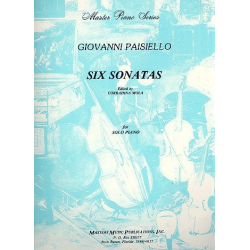 6 Sonaten : für Klavier - Giovanni Paisiello
