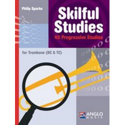 Skilful Studies -  40 Progressive Studies - Trombone BC/TC - Philip Sparke