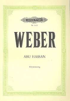 Abu Hassan : Klavierauszug (dt)