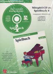 Klavierschule Band 4 - Spielbuch : CD - Barbara Kreader