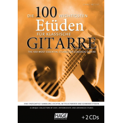 Die 100 wichtigsten Etüden (+2 CD's) : - Carl Friedrich Abel