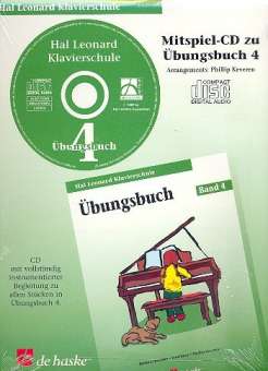 Klavierschule Band 4 - Übungsbuch : CD