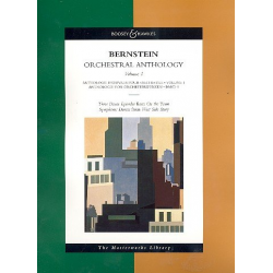 Orchestral Anthology vol.1 - (Full score - Masterworks) - Leonard Bernstein