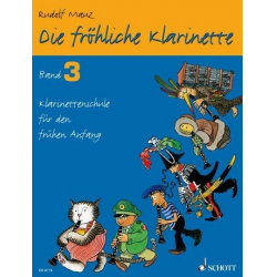 Die fröhliche Klarinette Band 3 - Schule - Rudolf Mauz