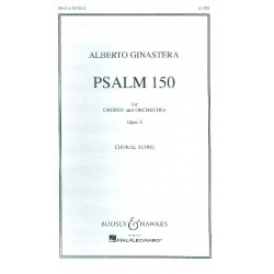 Psalm 150 op.5 : - Alberto Ginastera