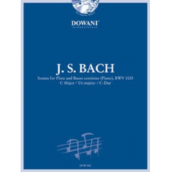 Sonate für Flöte und Basso continuo (Klavier) BWV 1033 in C-Dur - Johann Sebastian Bach