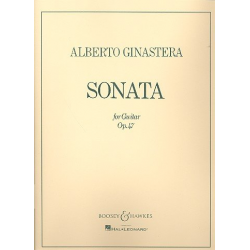 Sonata op.47 : for guitar - Alberto Ginastera