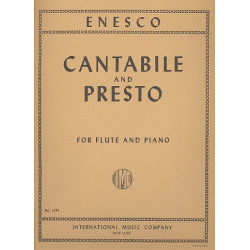 Cantabile and Presto (Flöte und Klavier) - George Enescu