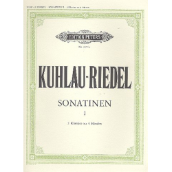 Sonatinen Band 1 (op.20 und op.55) : - Friedrich Daniel Rudolph Kuhlau