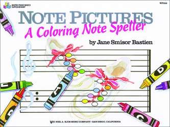 Note pictures: A Coloring Note Speller - Jane Smisor Bastien