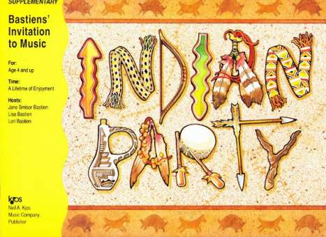 Bastiens Invitation to Music : Piano Party - Indian Party Book C
