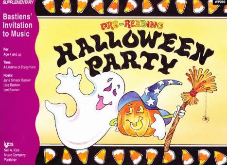 Bastiens Invitation to Music : Piano Party - Halloween Party Book A