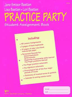 Practice party : student assignment book