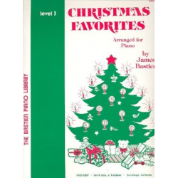 Christmas Favorites (Level 3) for Piano - Jane and James Bastien