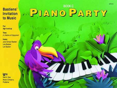 Bastiens Invitation to Music : Piano Party - Schoolbook Book C (english)