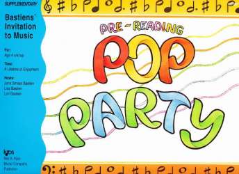 Bastiens Invitation to Music : Piano Party - Pop Party Book B - Jane Smisor Bastien