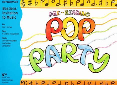 Bastiens Invitation to Music : Piano Party - Pop Party Book B