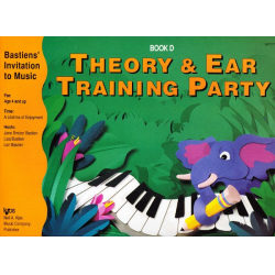 Bastiens Invitation to Music : Piano Party - Theory & Ear Training Book D (englisch) - Jane Smisor Bastien