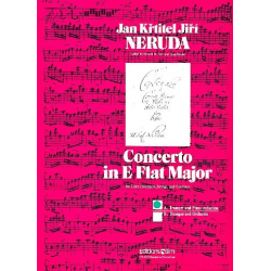 Konzert Es-Dur für Trompete/Orchester, Ausgabe Trompete/Klavier - Johann Baptist Georg Neruda / Arr. Edward Tarr