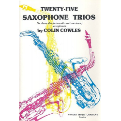 25 Saxophone-Trios - Colin Cowles