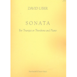 Sonata op.34 : for trumpet (trombone) - David Uber