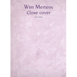 Close Cover : for piano - Wim Mertens