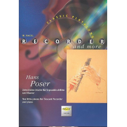 10 kleine Stücke (+CD) : für - Hans Poser