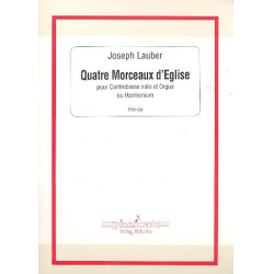 4 morceaux d'eglise : - Joseph Lauber