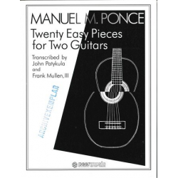 20 easy pieces : - Manuel Ponce