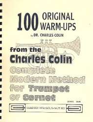 100 original Warm-ups for trumpet or cornet - Charles Colin
