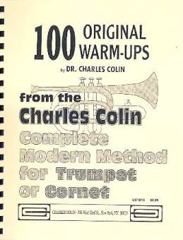 100 original Warm-ups for trumpet or cornet